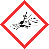 symboles danger explosif